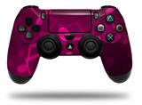 WraptorSkinz Skin compatible with Sony PS4 Dualshock Controller PlayStation 4 Original Slim and Pro Bokeh Music Hot Pink (CONTROLLER NOT INCLUDED)
