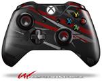 Decal Skin Wrap fits Microsoft XBOX One Wireless Controller Baja 0014 Red Dark