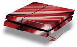 Vinyl Decal Skin Wrap compatible with Sony PlayStation 4 Original Console Paint Blend Red (PS4 NOT INCLUDED)