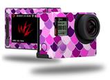 Scales Pink Purple - Decal Style Skin fits GoPro Hero 4 Silver Camera (GOPRO SOLD SEPARATELY)