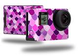Scales Pink Purple - Decal Style Skin fits GoPro Hero 4 Black Camera (GOPRO SOLD SEPARATELY)