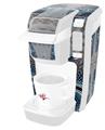 Decal Style Vinyl Skin compatible with Keurig K10 / K15 Mini Plus Coffee Makers Genie In The Bottle (KEURIG NOT INCLUDED)