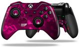 Bokeh Music Hot Pink - Decal Style Skin fits Microsoft XBOX One ELITE Wireless Controller