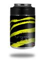 Skin Decal Wrap for Yeti Colster, Ozark Trail and RTIC Can Coolers - Zebra Yellow (COOLER NOT INCLUDED)