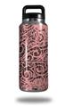 WraptorSkinz Skin Decal Wrap for Yeti Rambler Bottle 36oz Folder Doodles Pink (YETI NOT INCLUDED)