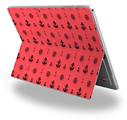 Nautical Anchors Away 02 Coral - Decal Style Vinyl Skin fits Microsoft Surface Pro 4 (SURFACE NOT INCLUDED)