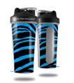 Decal Style Skin Wrap works with Blender Bottle 28oz Zebra Blue (BOTTLE NOT INCLUDED)