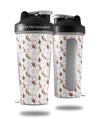 Decal Style Skin Wrap works with Blender Bottle 28oz Sea Shells 02 White (BOTTLE NOT INCLUDED)