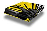 Vinyl Decal Skin Wrap compatible with Sony PlayStation 4 Slim Console Baja 0040 Yellow (PS4 NOT INCLUDED)