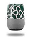 Decal Style Skin Wrap for Google Home Original - Locknodes 03 Hunter Green (GOOGLE HOME NOT INCLUDED)