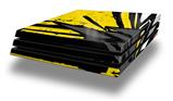Vinyl Decal Skin Wrap compatible with Sony PlayStation 4 Pro Console Baja 0040 Yellow (PS4 NOT INCLUDED)