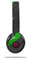 WraptorSkinz Skin Decal Wrap compatible with Beats Solo 2 and Solo 3 Wireless Headphones Jagged Camo Green (HEADPHONES NOT INCLUDED)
