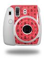 WraptorSkinz Skin Decal Wrap compatible with Fujifilm Mini 8 Camera Nautical Anchors Away 02 Coral (CAMERA NOT INCLUDED)