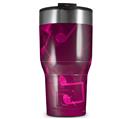 WraptorSkinz Skin Wrap compatible with 2017 and newer RTIC Tumblers 30oz Bokeh Music Hot Pink (TUMBLER NOT INCLUDED)