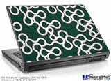 Laptop Skin (Medium) - Locknodes 03 Hunter Green