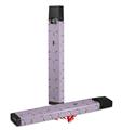 Skin Decal Wrap 2 Pack for Juul Vapes Paper Planes Lavender JUUL NOT INCLUDED