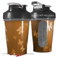 Decal Style Skin Wrap works with Blender Bottle 20oz Bokeh Butterflies Orange (BOTTLE NOT INCLUDED)