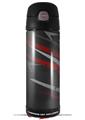 Skin Decal Wrap for Thermos Funtainer 16oz Bottle Baja 0014 Red Dark (BOTTLE NOT INCLUDED) by WraptorSkinz