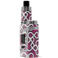 Skin Decal Wrap for Smok AL85 Alien Baby Locknodes 03 Hot Pink (Fuchsia) VAPE NOT INCLUDED
