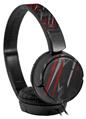 Decal style Skin Wrap for Sony MDR ZX110 Headphones Baja 0014 Red Dark (HEADPHONES NOT INCLUDED)