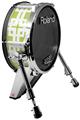 Skin Wrap works with Roland vDrum Shell KD-140 Kick Bass Drum Boxed Sage Green (DRUM NOT INCLUDED)