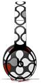 WraptorSkinz Skin Skin Decal Wrap works with Beats Solo Pro (Original) Headphones Locknodes 05 Red Dark Skin Only BEATS NOT INCLUDED