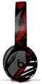 WraptorSkinz Skin Skin Decal Wrap works with Beats Solo Pro (Original) Headphones Baja 0040 Red Dark Skin Only BEATS NOT INCLUDED