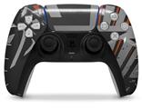 WraptorSkinz Skin Wrap compatible with the Sony PS5 DualSense Controller Baja 0023 Orange Burnt (CONTROLLER NOT INCLUDED)