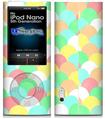 iPod Nano 5G Skin - Brushed Cirlces Multi Light