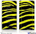 Zune HD Skin - Zebra Yellow