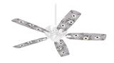 Poppy Pink - Ceiling Fan Skin Kit fits most 42 inch fans (FAN and BLADES SOLD SEPARATELY)