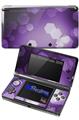 Bokeh Hex Purple - Decal Style Skin fits Nintendo 3DS (3DS SOLD SEPARATELY)