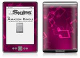 Bokeh Music Hot Pink - Decal Style Skin (fits 4th Gen Kindle with 6inch display and no keyboard)