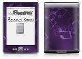 Bokeh Music Purple - Decal Style Skin (fits 4th Gen Kindle with 6inch display and no keyboard)