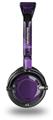 Bokeh Music Purple Decal Style Skin fits Skullcandy Lowrider Headphones (HEADPHONES  SOLD SEPARATELY)