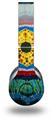 WraptorSkinz Skin Decal Wrap compatible with Beats Wireless (Original) Headphones Tie Dye Circles and Squares 101 Skin Only (HEADPHONES NOT INCLUDED)