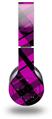 WraptorSkinz Skin Decal Wrap compatible with Beats Wireless (Original) Headphones Pink Plaid Skin Only (HEADPHONES NOT INCLUDED)