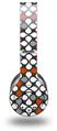 WraptorSkinz Skin Decal Wrap compatible with Beats Wireless (Original) Headphones Locknodes 05 Burnt Orange Skin Only (HEADPHONES NOT INCLUDED)