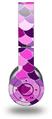 WraptorSkinz Skin Decal Wrap compatible with Beats Wireless (Original) Headphones Scales Pink Purple Skin Only (HEADPHONES NOT INCLUDED)