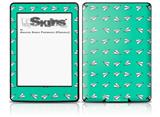 Paper Planes Turquoise - Decal Style Skin fits Amazon Kindle Paperwhite (Original)