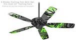 Baja 0032 Neon Green - Ceiling Fan Skin Kit fits most 52 inch fans (FAN and BLADES SOLD SEPARATELY)